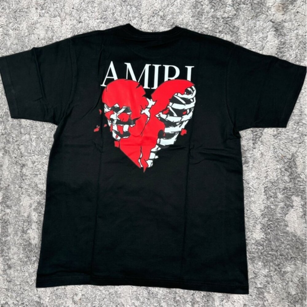 NET Amiri Lovers Broken Heart Tee Mens Size Large